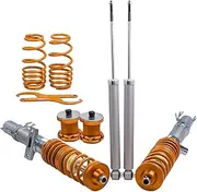 Adjustable Suspension Shock Absorber Coilover Kit,Compatible With Seat Mii KF1 KE1,Compatible With Skoda Citigo NF1,Compatible With VW UP 121 122 BL1 BL2 BL3 123