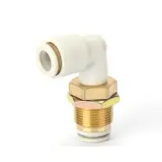 SMC KQ2LE10-00 Bulkhead Union Elbow,90 Deg,10mm,Tube 5pcs