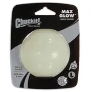 Chuckit! Max Glow Fetch Ball Toy for Dogs Large 7.5cm (1 pack)