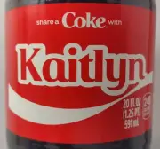 Share A Coke With Kaitlyn 2025 Personalized Gift Coca Cola Bottle