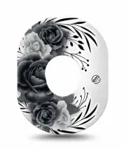 ExpressionMed Dexcom G7 Tattoo Rose Patch