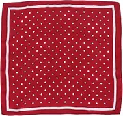 [AOKWAWALIY] Scarf with cute dots cube underlay photostickomni easy plaster decoration decorations summer scarf chiffon silk scarf women's UV protection scarf woman scarf clothing scarf black