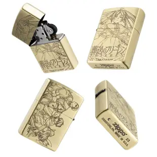 【Zippo】葬送的芙莉蓮：芙莉蓮與勇者一行人防風打火機(美國防風打火機)