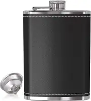 Portable Stainless Steel Hip Flask Alcohol Travel Whiskey Liquor Bottle Flagon