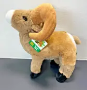 NWT Big Horn Sheep 12 inch Plush stuffed animal by Wild Republic soft and cuddly