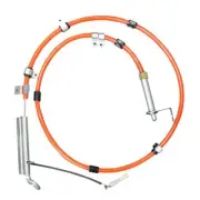 Unique Home Designs Quick Release Kit Orange for Hinged Horizontal Window Guards