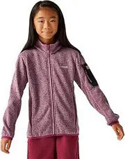 [REGATTA] Childrens/Kids Newhill Fleece Jacket (UK Size: 5-6 Years) (Lilas/Beaujolais)