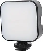 Mini LED Fill Light, Bright Portable Lightweight Replaceable Battery Camcorder LED Fill Light Suitable for Cellphone Live Streaming SLR