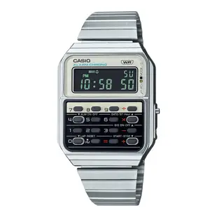 卡西歐 CASIO / CA-500WE / 數字系列 (附錶盒) 時光倒流回1976年 致敬數位時鐘復古款