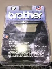 2pc Brother Typewriter AX Series 1230 Black Ink Correctable 1030 Film Ribbon NEW