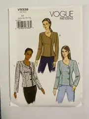 Vogue Sewing Pattern V9339 - Misses Jacket - 6-14 - Uncut