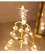 Rechargeable Diamond Crystal Table Tree Lamp - LED Night Light