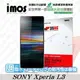 【愛瘋潮】SONY Xperia L3 iMOS 3SAS 【正面】防潑水 防指紋 疏油疏水 螢幕保 (8.6折)