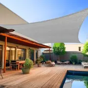 Shade&Beyond 8'x10' Sun Shade Sail Rectangle Canopy Sail Sunshade UV Block fo...
