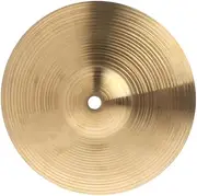 Mellisso 10-Inch Brass Cymbal Metal Crash Cymbal Drum Cymbals Drum Percussion Musical Instrument for Players, Easy to Use Fine Workmanship