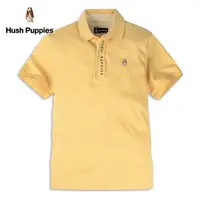 在飛比找Yahoo奇摩購物中心優惠-Hush Puppies POLO衫 男裝涼感素面修身短袖P