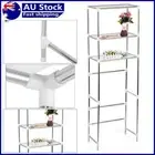 Toilet Shelf Rack Over Toilet bowl Bathroom Washing Machine Storage Shelve Stand