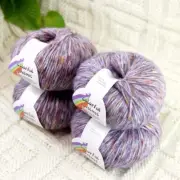 Sale 4BallsX50g Fluffy Soft Colorful Velvet Rugs Shawls Blankets Crochet Yarn 05