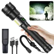 flashlights high lumens rechargeable, 4500 Lumens Super Bright Flashlight, wi...