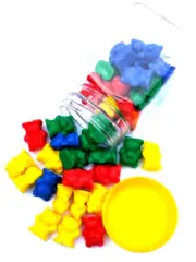Bear Counters Baby 4g – 40 pieces in JAR Hands On Teaching Resources for Kids