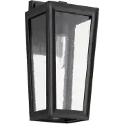 Quorum International 715-6-69 Bravo 1 Light 15 inch Noir Outdoor Wall Mount, New