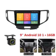 9" Android 10 Car Stereo Radio GPS NAVI For Acura TSX 2009-2014 Honda Accord 8