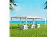 Instahut Gazebo 3x9 Wedding Party Marquee Tent Outdoor Event Camping Shade White