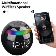 Bluetooth Speaker Digital Alarm Clock TF/FM Radio Music Player Automatic Sensor