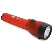Mini LED Flashlight with Glow Handle Body Red