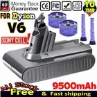 9500mAh for Dyson V6 Battery V6 Animal V6 Fluffy DC61 SV03 SV04 SV09 / Filters
