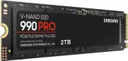 SAMSUNG 990 PRO 2TB M.2 2280 PCIe 4.0 x4 NVMe 2.0 V7 V-NAND 3bit MLC SSD