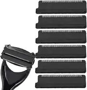 6 PCS 2.0 Back Hair Body Shaver Replacement Blades for BAK-BLADE Body Trimmer Body Shaver Refill Replacement Cartridges for Soft and Safe Shaving