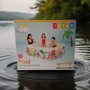 Intex Sea Aquarium Inflatable Swimming Pool 62.5" X 62.5" X 19.5" Ages 3+