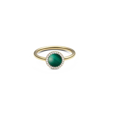 Daniel Wellington Audrey Ring Malachite Gold