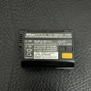 二手 尼康 Nikon EN-EL15 原廠電池 (D750 D810 D610 D600 D800)