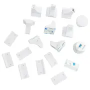 12 Locks Magnetic No Drilling Cabinet Drawer Cupboard Locks Baby KidS Safety Lock