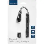 Brand New Insignia Magnetic Telescoping Flashlight w/ Pick-Up Tool