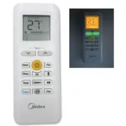Original Midea Ac Air Conditioner Remote Control RG70A/BGEF , with Backlit