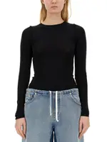 [MM6 Maison Margiela] MM6 Maison Margiela-Long-Sleeved Leotard-Donna M