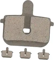 2Pairs Bicycle Brake Pads Semi Metallic for Mountain Bikes Electric Scooters Reliable Disc Brake Pads for Wet Conditions Enhanced Stability Compatibility