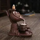 Incense Burner Holder Figurine Waterfall Backflow Censer Decoration Craftwork