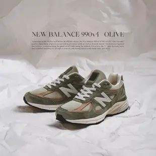 NICEDAY 代購 New Balance NB 990v4 橄欖綠 男女尺寸 情侶鞋 U990GT4