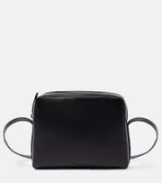 [The Row] The Row Regent leather crossbody bag One Size black