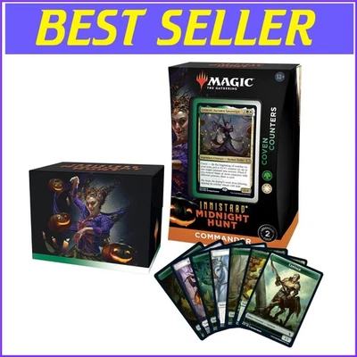 Magic: The Gathering Innistrad Midnight Hunt Commander Deck - Coven Counters