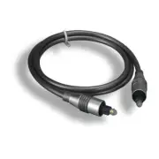 KNTK 12ft Toslink 5.0mm Cord S/PDIF Digital Optical Audio DTS CD DVD Player Gray