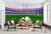 3D Stadium Sports Pattern Wallpaper Wall Murals Removable Wallpaper 161