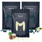 Hard Wax Beads Pack of 3 Hair Removal Wax Beans Refill - Brazilian Bikini Wax...