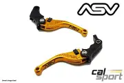 ASV Suzuki Gladius 650 2009-2016 F3 Short Gold Brake and Clutch Levers