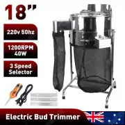 Stainless Pro Cut Twister Leaf Trimmer Hydroponic Electric Bud Trimmer