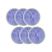 6PCS for EVERYBOT Edge RS500 /RS7000 Robot Washable Master Yarn and Microfiber Mop Pad Replacement Kit